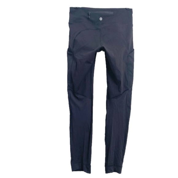 LULULEMON Black Speed Tight 25” Leggingss Size 4 - Picture 2 of 16